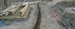 Absolute Electrics domestic underground electrial installations
